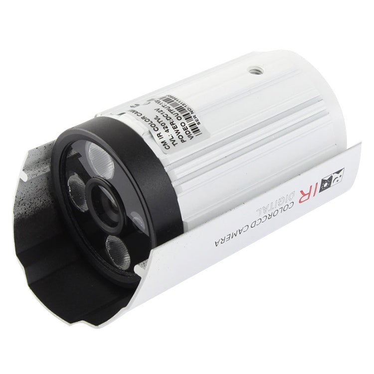 CMOS 420TVL 6mm Lens Metal Material Array LED Color Infrared Camera with 3 LED, IR Distance: 20m, CMOS 103060 3LED CMOS 420TVL 6mm Lens Metal Material Array LED Color Infrared Camera with 3 LED, IR Distance: 20m, CMOS 103060 3LED